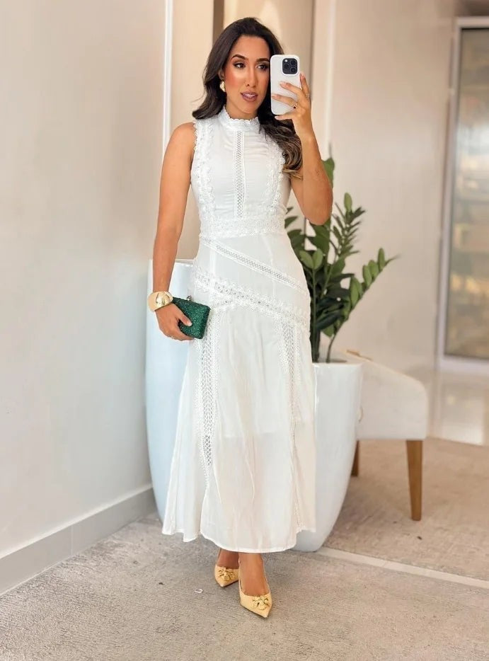 Vestido Tricoline