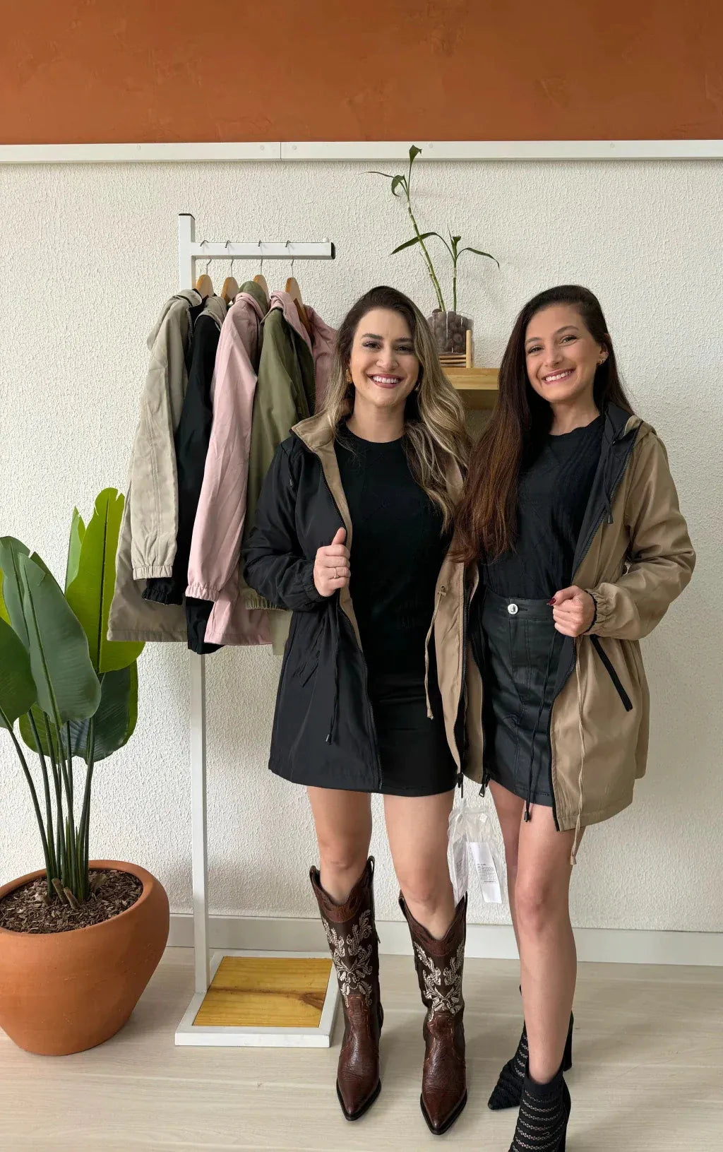 Parka Dupla Face Impermeável - 2 Looks em 1
