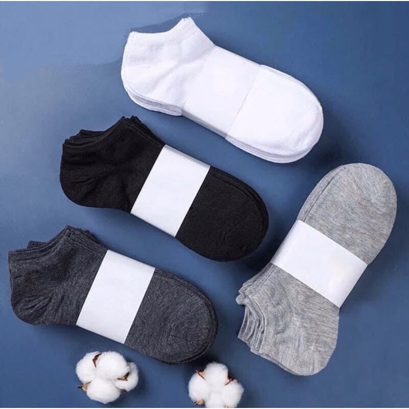 Kit 12 Pares de Meias Soquete — Conforto Diário