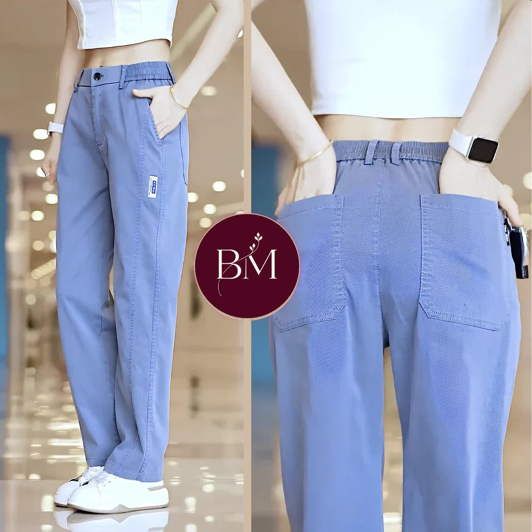 Calça Feminina Malu em Malha de Seda Gelo [Pague 2 Leve 3]
