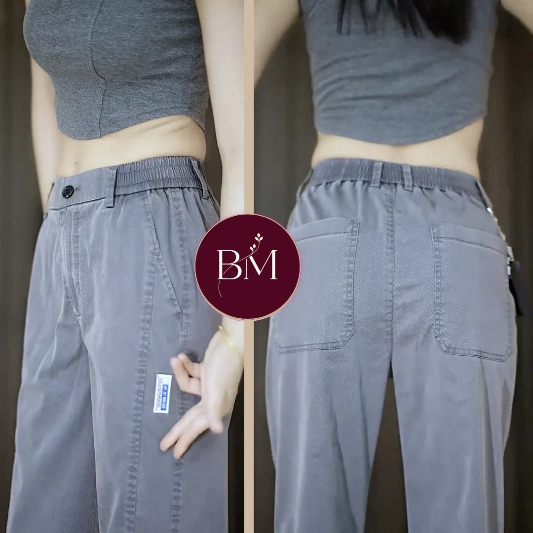 Calça Feminina Malu em Malha de Seda Gelo [Pague 2 Leve 3]
