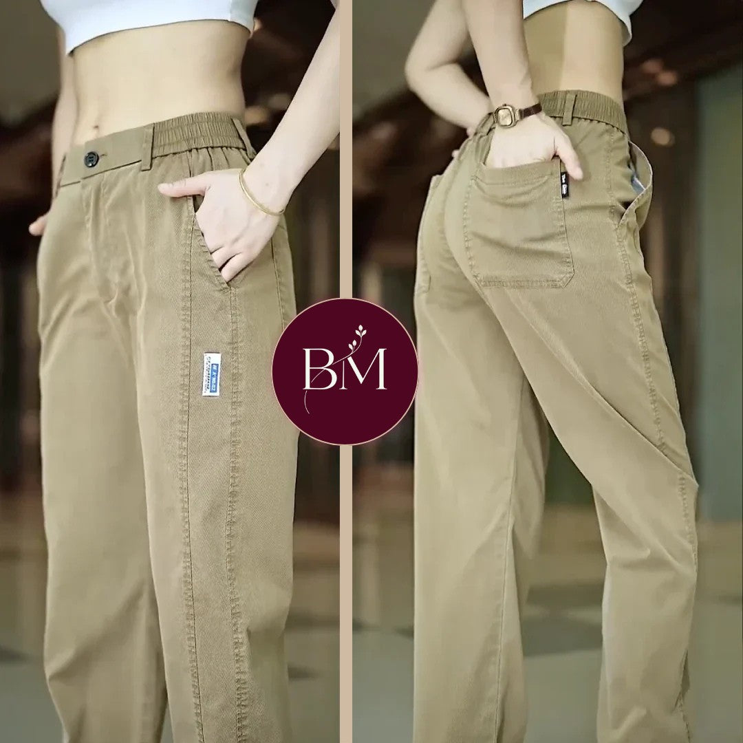 Calça Feminina Malu em Malha de Seda Gelo [Pague 2 Leve 3]