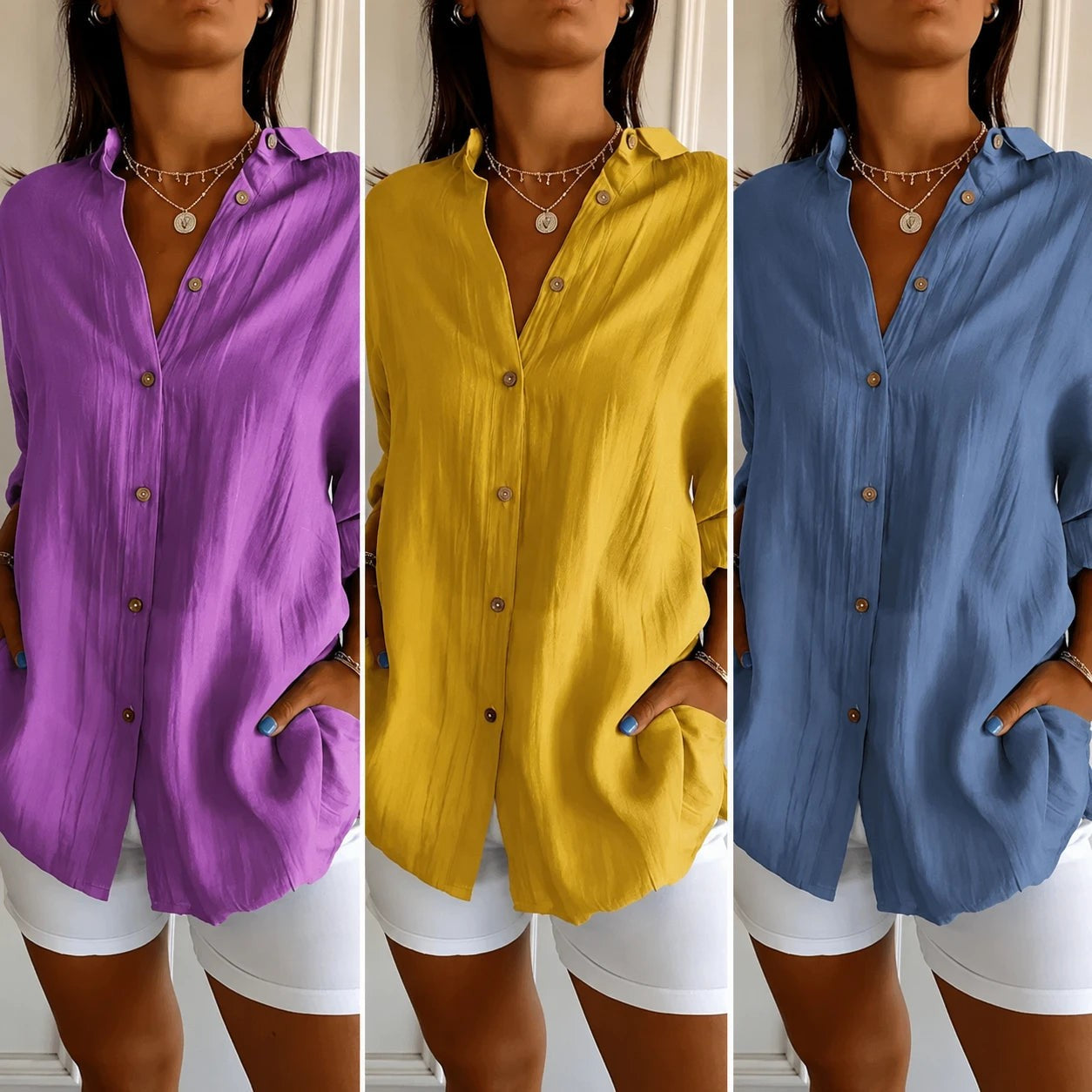 Kit 3 Camisas Cassandra™