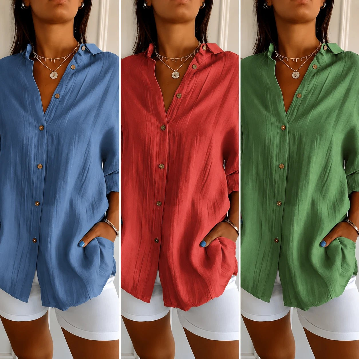 Kit 3 Camisas Cassandra™