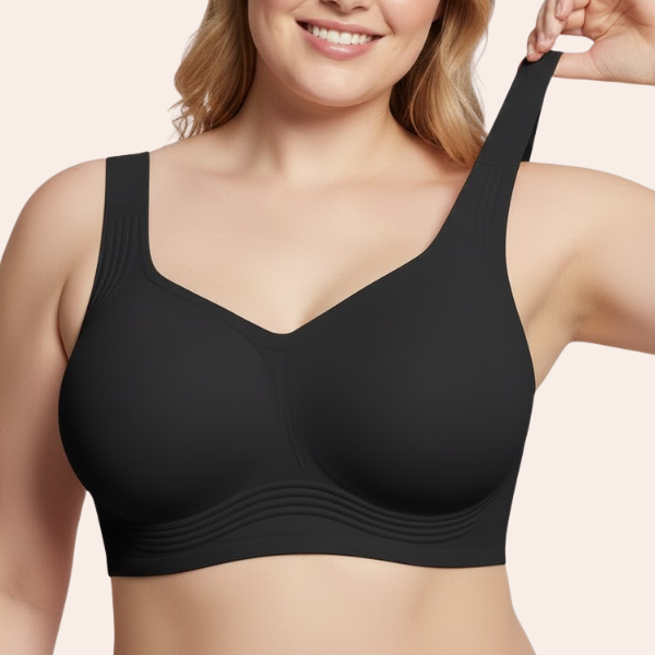 Kit 3 Sutiãs Luna Comfort™ - Efeito Invisível e Zero Marcas